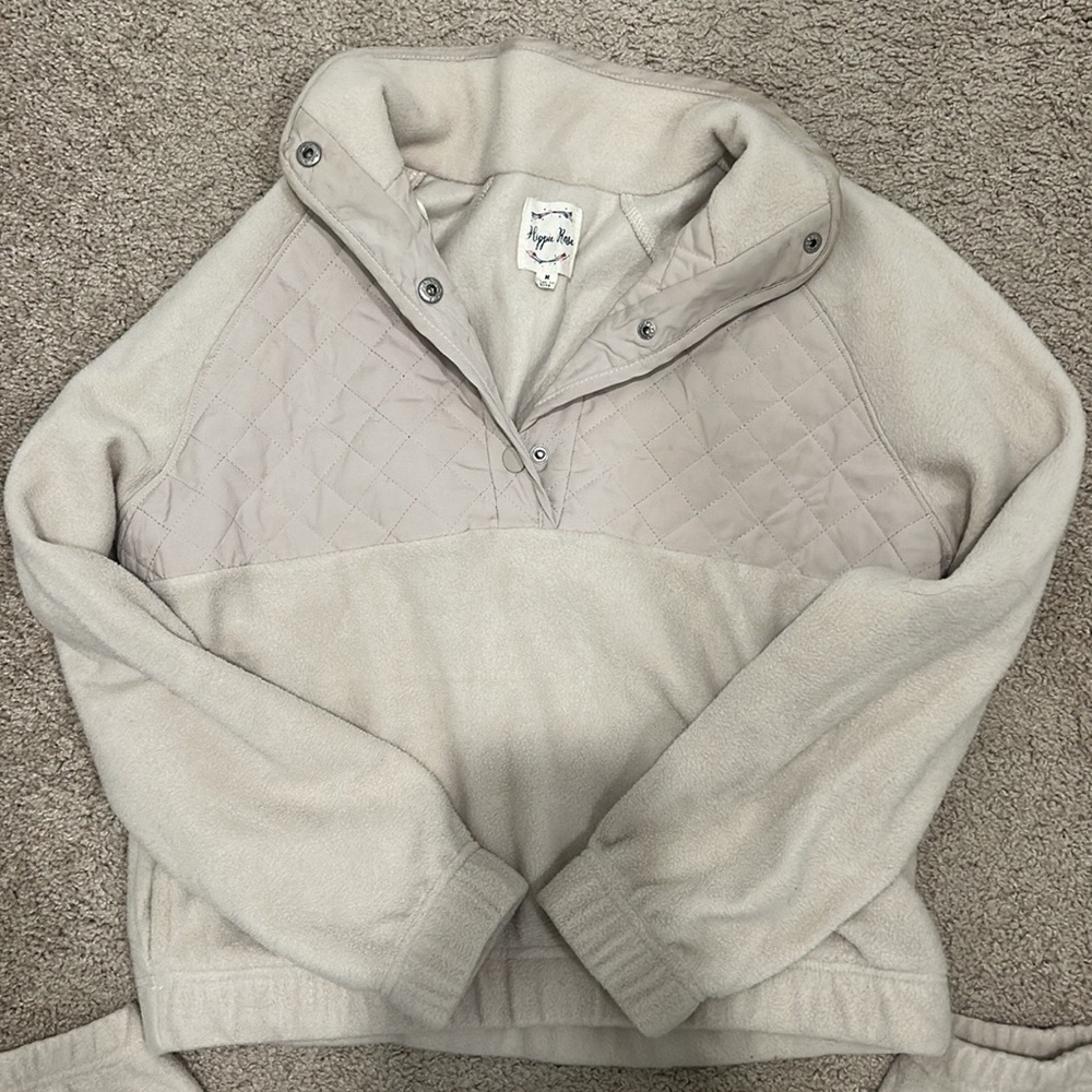 Fleece Pullover Sweatshirt